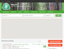 Tablet Screenshot of hwy9.com